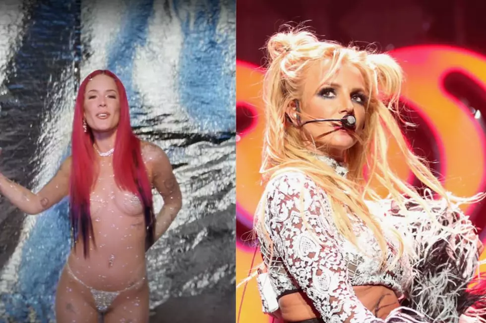 Britney Spears Reacts to Halsey’s ‘Lucky’ Music Video
